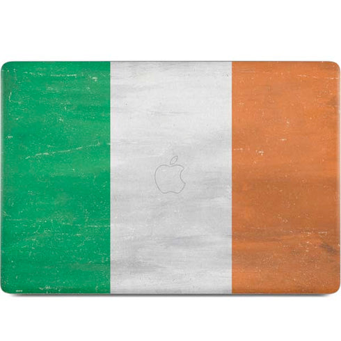 Ireland Flag Distressed MacBook Skins